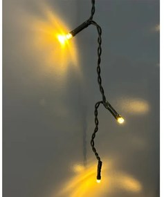 LED karácsonyi kültéri fényfüzér, 200 LED/230V, 7,6 m, IP44, fekete