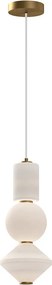 Elstead Lighting Bijou ALM-BIJOU-P3-GD Függőlámpa 1x20W/LED 3000K 1060lm IP20