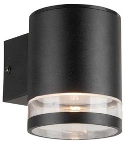 V-Tac LED kültéri napelemes fali lámpa szenzorral LED/1W/3,7V 3000K IP54 fekete VT1404