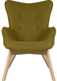 Zöld fotel Niko – Ropez