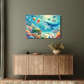 Kép - A világ a víz alatt (90x60 cm)