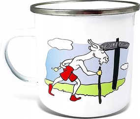 Fém Zománcozott Bögre Retro Prl Bak Klasszikus Mese 33 ML