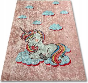 Finom Gyerekszőnyeg 120x170 Modern Szőnyeg Print Intenzív Szín