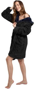 Fürdőköpeny Jordan Black Navy Women M