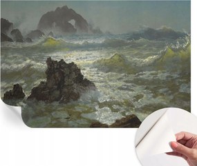 Öntapadós Dekoratív Fotótapéta Hálószobába Viharos tenger 104x70 cm