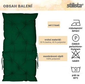 STILISTA Ülőpárna készlet székre 2 db krém