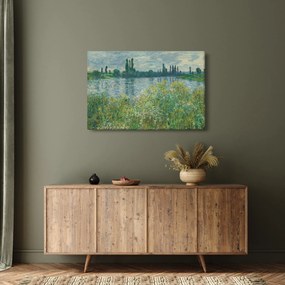 Kép - Claude Monet, Banks of the Seine, reprodukciók (90x60 cm)