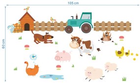 Falmatrica"Farm" 105x60cm