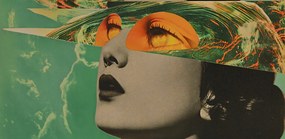 Poszter 91,3x44,5cm Kivágott szemek tekintete