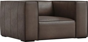 Barna bőr fotel Madame – Windsor &amp; Co Sofas