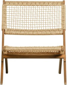 Lois rombosfából készült összecsukható kerti szék - WOOOD