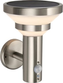 ENDON 96925 HALTON Modern Kültéri Fali Lámpa Fehér, Ezüstre Festett LED IP44