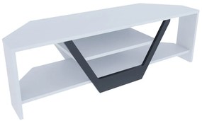 TV asztal/Szekrény Sarra (fehér + fekete)  . 1102563