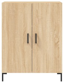 sonoma tölgy szerelt fa magasszekrény 69,5 x 34 x 180 cm