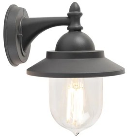 Okos kültéri fali lámpa sötétszürke, beleértve a WiFi ST64-et - Oxford