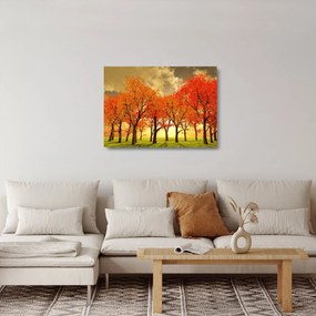 Kép - Ősz (üvegen) (70x50 cm)