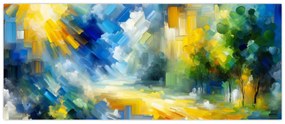 Kép - Absztrakt napos nap (120x50 cm)