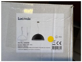 Lucande Lucande - Csillár zsinóron MALEO 1xE27/60W/230V LW1284