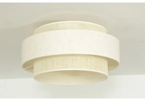 Mennyezeti lámpa BOHO 1xE27/60W/230V Ø 40 cm krémszínű/juta