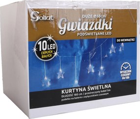 LED-es fényfüzér Karácsonyfa lámpák Csillagok