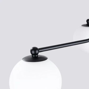 Sollux SL.1663 - Csillár rúdon ASTRAL 5xG9/8W/230V fekete