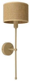 Fali lámpa MADELA 1xE14/40W/230V juta/bézs