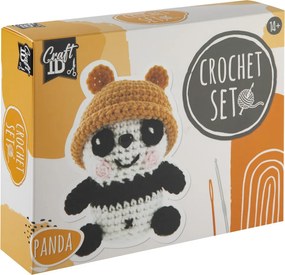 Panda kölyök Craft kreatív horgoló szett