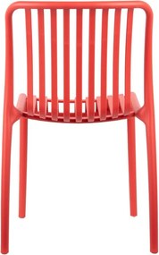 Világospiros műanyag étkezőszék Glee – Leitmotiv