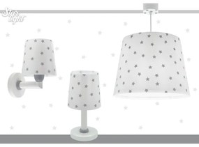 Dalber 82219B - Gyermek fali lámpa STAR LIGHT 1xE27/60W/230V fehér