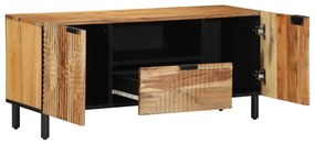 TV Szekrény 105x33,5x46 cm Tömör Akác