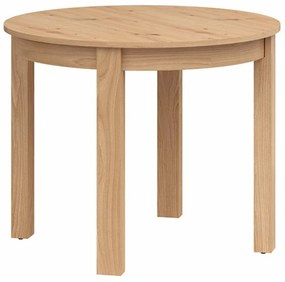 Asztal Boston 314Artisan tölgy, 76cm, Hosszabbíthatóság, Laminált forgácslap, Laminált forgácslap