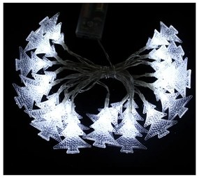 Pino fehér LED fényfüzér, 20 izzó - Unimasa