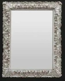 Art Ceram Italiana tükör 70x90 cm négyszögletes ezüst ACS00251