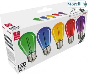 AVIDE ABDLF-0.6W-B5 SZENES LED IZZÓ SZETT 5xE27 0.6W 50LM