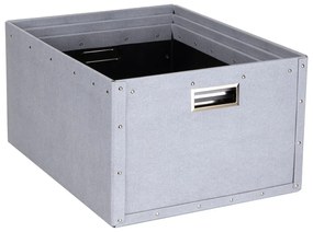 Világosszürke karton tárolódoboz szett 3 db-os Ture – Bigso Box of Sweden