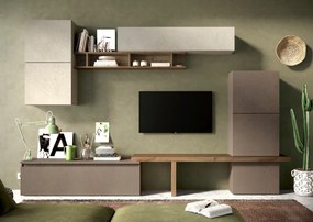 Infinity 2.0 9 elemes szett bézs / szürkésbarna / Mercure tölgy
