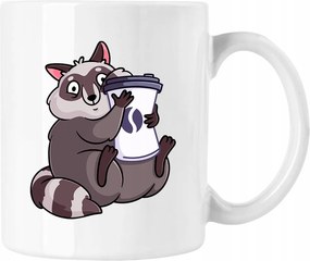 Bögre Mosómedve Vicces Mém 2 Fehér 330ml