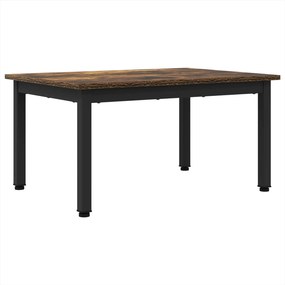 vidaXL Dohányzóasztal Füstös tölgy 70 x 50 x 36 cm Faanyag