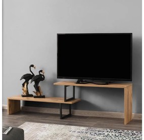 TV állvány OVIT 44x153 cm barna/fekete