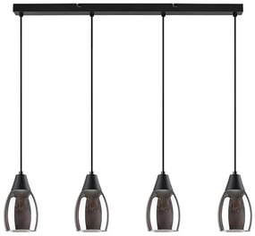 Rabalux 72184 - Csillár zsinóron ILMARI 4xE27/15W/230V