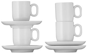 Fehér porcelán eszpresszó csésze szett 2 db-os 60 ml Barista – WMF