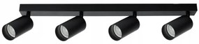 Spotlámpa ANGIE 4xGU10/35W/230V fekete