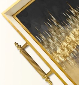 Üveg tálca, 38×24 cm – TPB9828