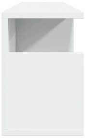 fehér szerelt fa faliszekrény 80 x 20 x 30 cm