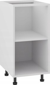 Korpusz fehér alsó konyhaszekrény 40/82 tartozékokkal