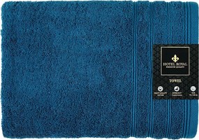 Vastag Nedvszívó Fürdőlepedő 70X140CM Nagy Pamut 550GSM Kék