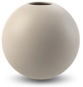 Golyós váza, 8 cm, homok - COOEE