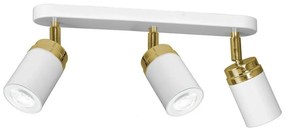 Spotlámpa RENO 3xGU10/8W/230V fehér/arany