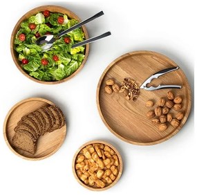 Continenta C4135 - Fa tál 38x5,4 cm tölgy