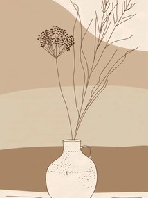 Poszter 75x100cm Nyugtató váza